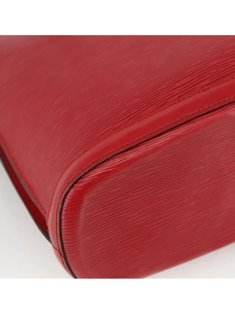 Authentic LOUIS VUITTON Epi Lussac Shoulder Bag Red M52287 LV